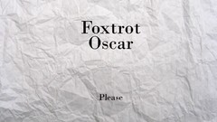 Text paper fuck off rude