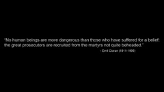 Text Quotes belief suffer