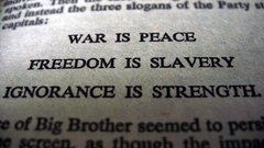 Text Quotes peace 1984