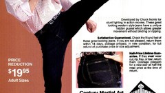 Text retro jeans Actors action chuck norris commercial
