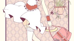 Text Shoes dolls Plants dress pot chains handbag blondes badges 