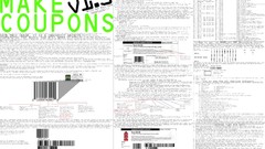 Text shopping charts white