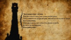 Text tower grunge Gandalf the lord of the rings Sauron Quotes