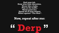 Text Typography derp selective