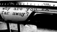 Text Typography grayscale typewriters