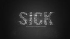 Text Typography sick RS Quotes grayscale