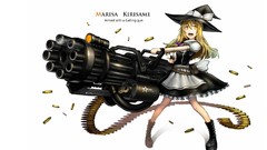 Text weapons Guns dress white background hats ammunition bows 