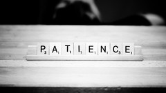 Text word scrabble grayscale