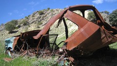 Textures old cars ruins ancient HDR Photography oxide