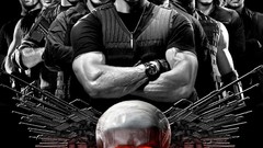 The expendables jason statham sylvester stallone jet li artwork