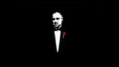 The Godfather black background