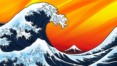 The Great Wave off