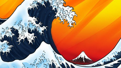 The Great Wave off