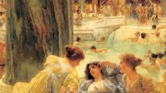 The high alma caracalla tadema Resolution baths
