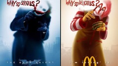The joker clowns ronald