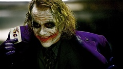 The joker Heath Ledger