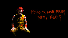 The joker ronald mcdonald
