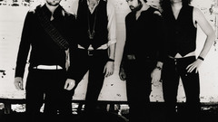 The Killers grayscale music