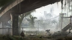 The last of us post-apocalyptic