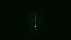 The legend of zelda video games triforce master sword