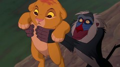 The Lion King cartoons 3d Simba Rafiki Disney Company