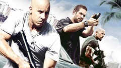 The Rock vin diesel artwork Fast Five