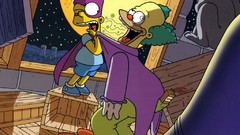 The Simpsons Bart Simpson Krusty the Clown bartman