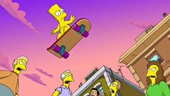 The Simpsons Bart Simpson skateboard TV series nude cartoon