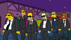 The Simpsons Homer Simpson Reservoir Dogs Moe Szyslak TV series