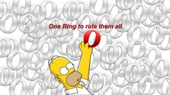 The Simpsons opera donuts Homer Simpson Opera web browser opera 