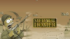 The Simpsons parody Homer Simpson Medal of Honor