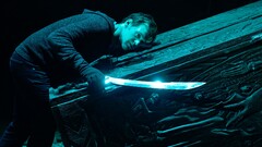 The Strain TV horror cyan sword dark