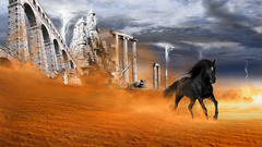 The sunlit Earth original