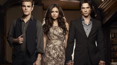 The Vampire Diaries Ian Somerhalder Nina Dobrev Paul Wesley 