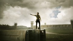 The walking dead TV series Rick Grimes