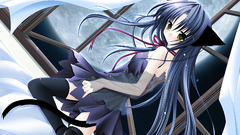 Thigh highs black dress