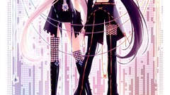 Thigh highs twintails Sayori