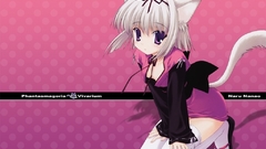 Thigh highs white hair