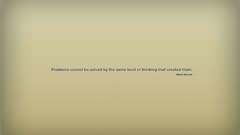 Thinking Albert Einstein