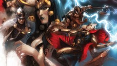 Thor battles marvel comics