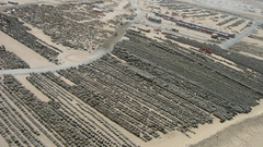 Thousands of tanks at