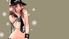 Tie cuffs hats anime