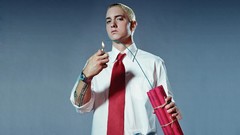 Tie TnT eminem rapper dynamite white shirt