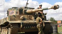 Tiger 1 military tank