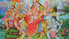 Tigers goddess Krishna Hinduism