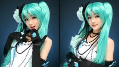 Tile hatsune miku vocaloid cosplay miyuko