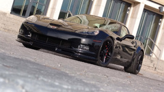 Tilt cars quality Corvette high black edition geiger front-angle