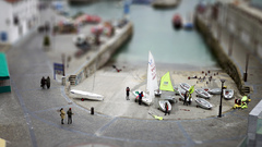 Tilt-shift vehicles Sailboats