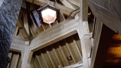Timberline lodge greathouse ceiling