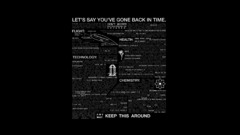 Time travel infographics